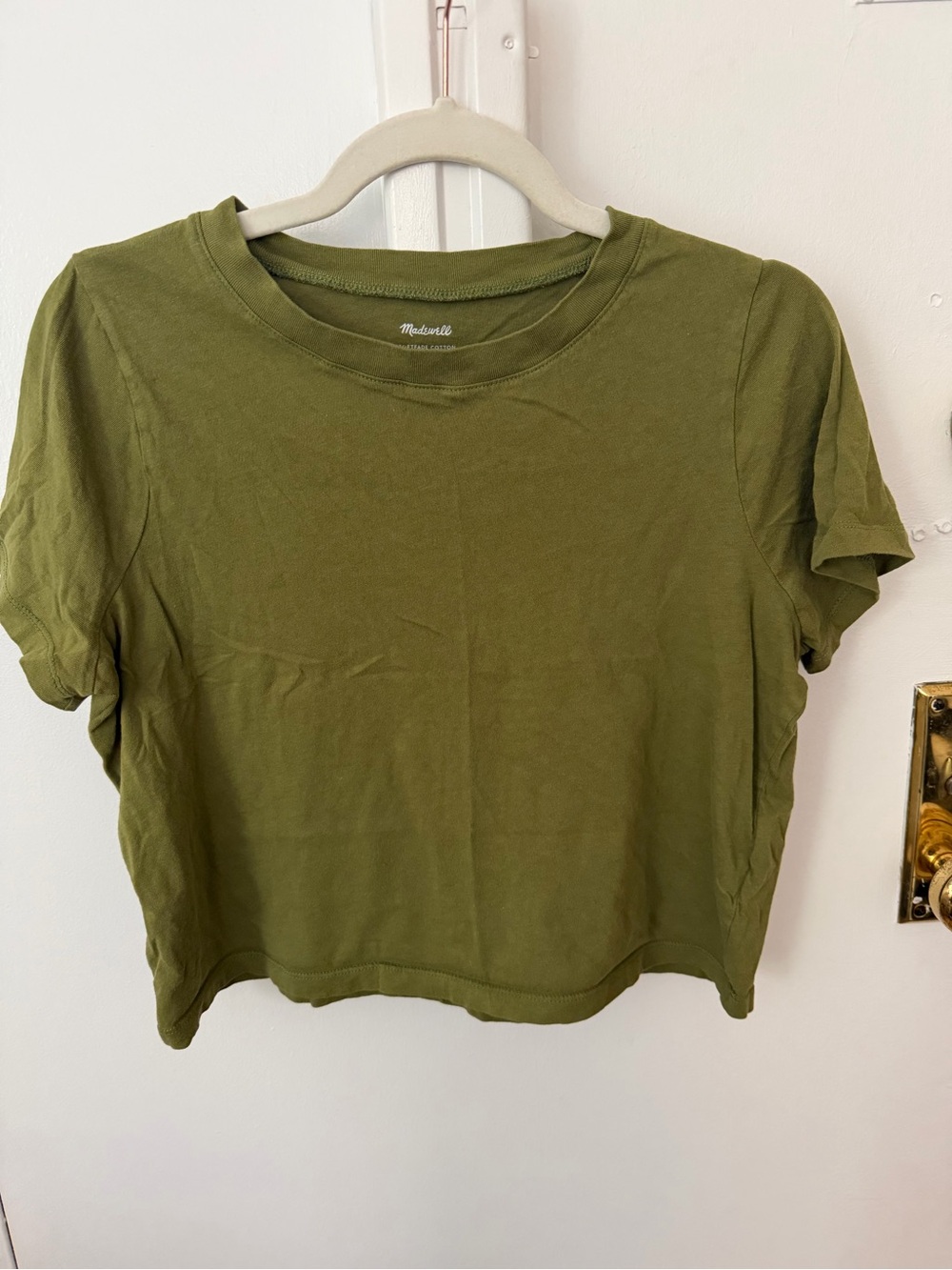 Madewell Green Boxy Women's Tee